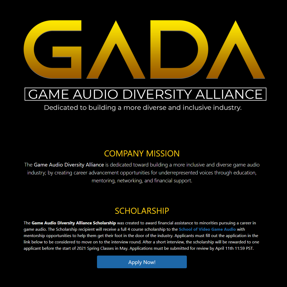 GADAScholarship