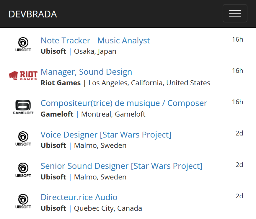 Devbrada Jobs